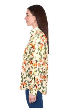 Hard Slog Women's Zia Half Placket Long Sleeve Shirt