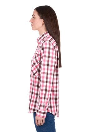 Load image into Gallery viewer, Hard Slog Women's Rachel Full Placket Long Sleeve Shirt
