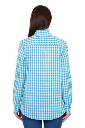 Load image into Gallery viewer, Hard Slog Women's Fay Full Placket Long Sleeve Shirt
