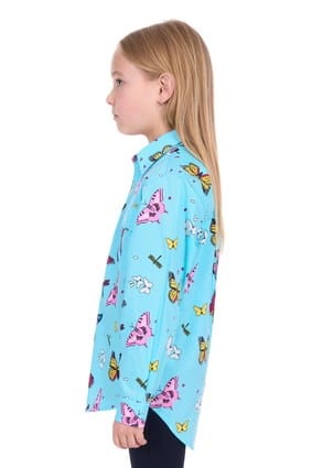 Load image into Gallery viewer, Hard Slog Kids Iva 1/2 Placket Long Sleeve Shirt
