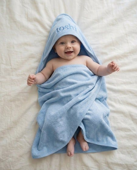 Load image into Gallery viewer, Toshi Baby Hooded Baby Bath Towel Yummy
