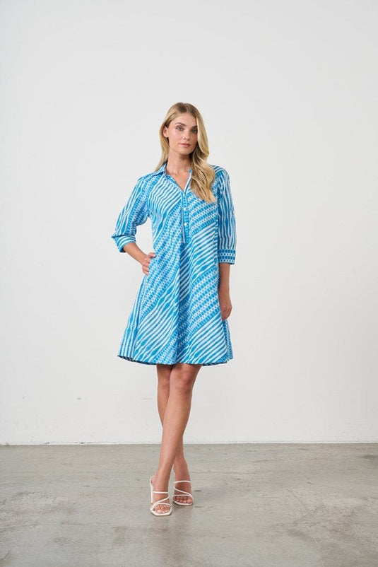 Holmes & Fallon Womens Bias Cut Swing Dress