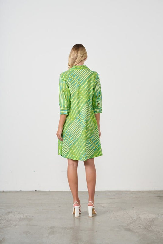 Holmes & Fallon Womens Bias Cut Swing Dress