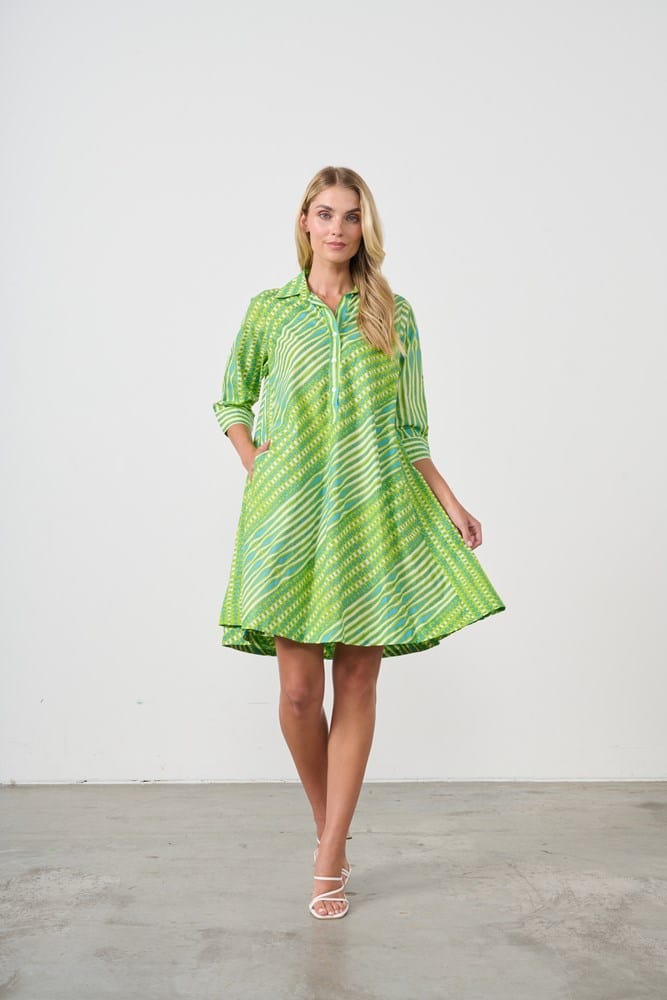Load image into Gallery viewer, Holmes &amp; Fallon Womens Bias Cut Swing Dress
