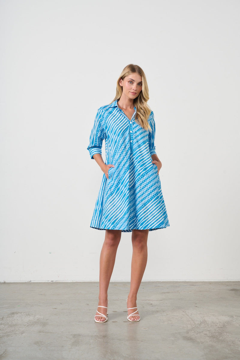 Load image into Gallery viewer, Holmes &amp; Fallon Womens Bias Cut Swing Dress
