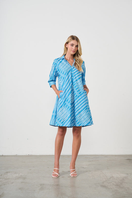 Holmes & Fallon Womens Bias Cut Swing Dress