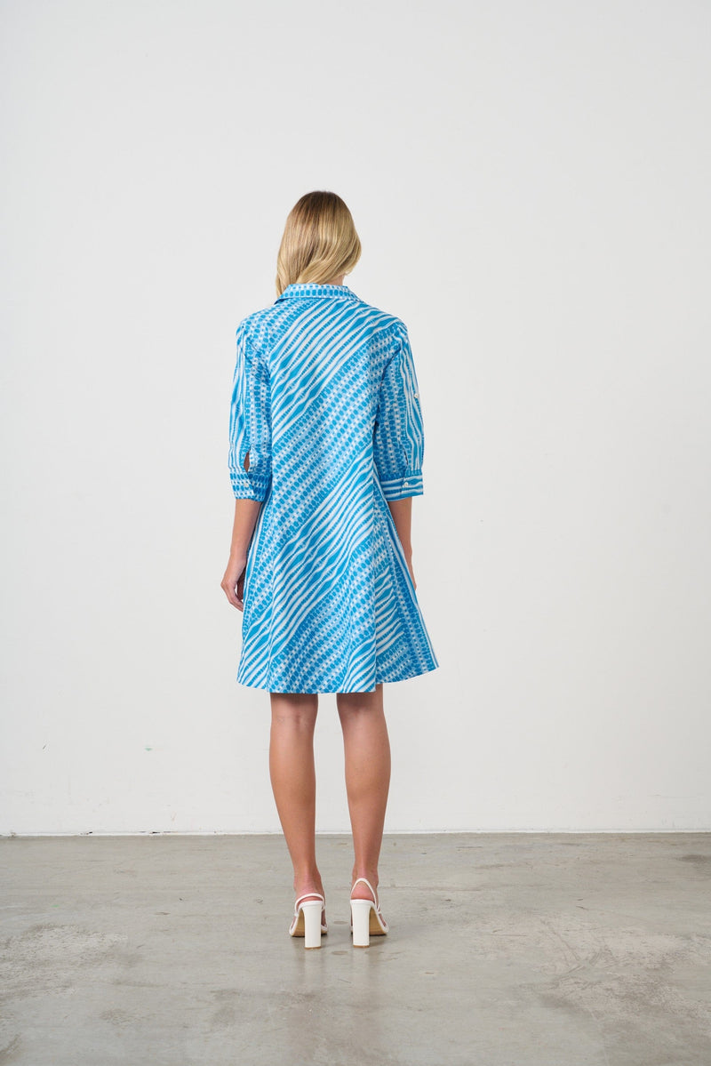 Load image into Gallery viewer, Holmes &amp; Fallon Womens Bias Cut Swing Dress
