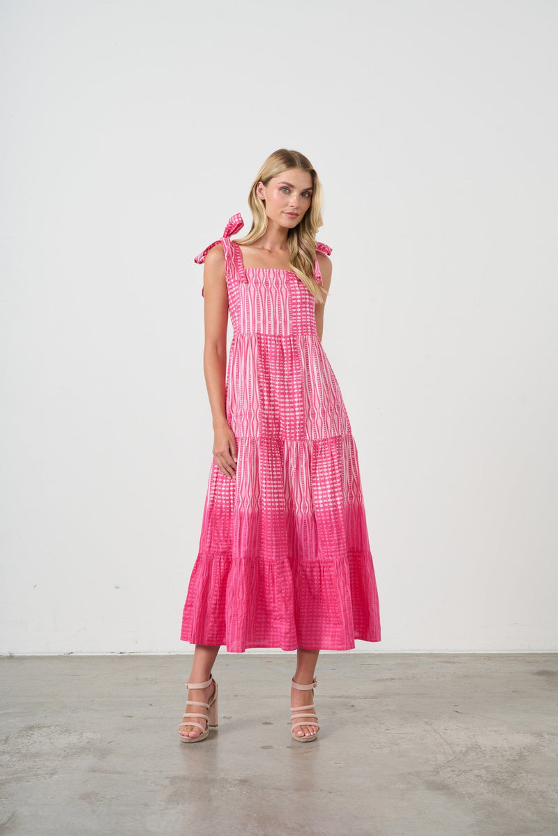 Load image into Gallery viewer, Holmes &amp; Fallon Womens Tie Strap Dress
