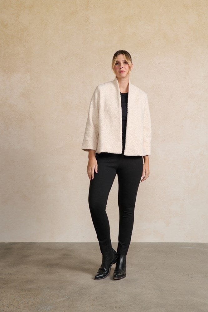 Load image into Gallery viewer, Holmes &amp; Fallon Womens Jacket - Boucle &amp; Pockets
