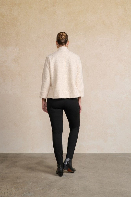 Holmes & Fallon Womens Jacket - Boucle & Pockets