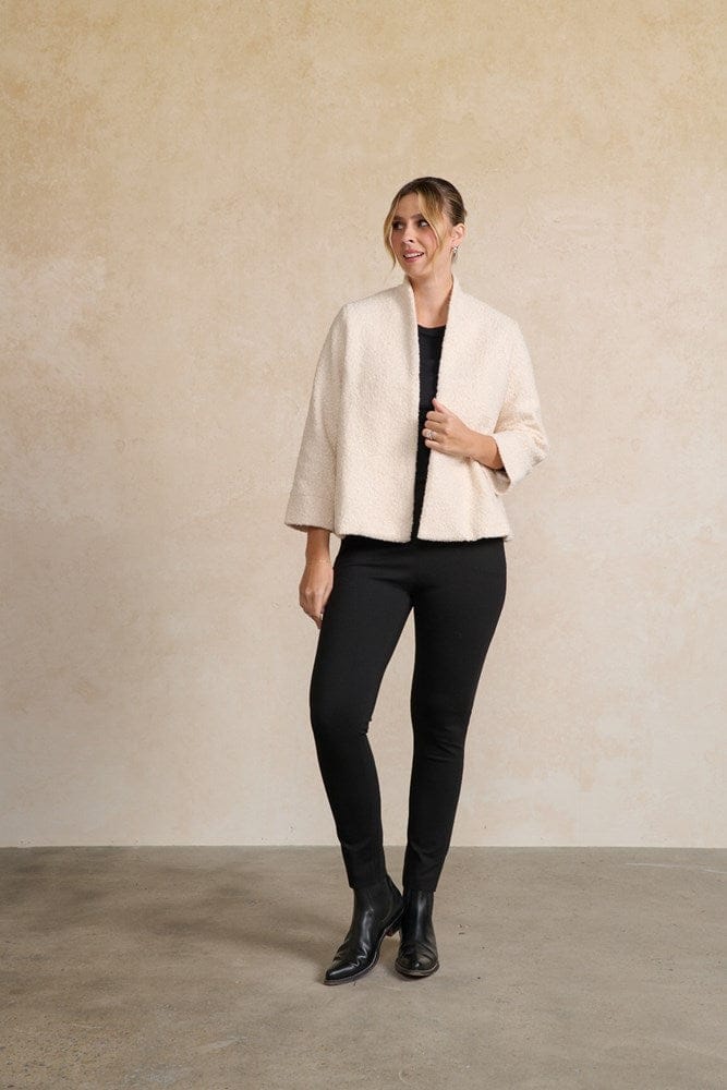 Load image into Gallery viewer, Holmes &amp; Fallon Womens Jacket - Boucle &amp; Pockets
