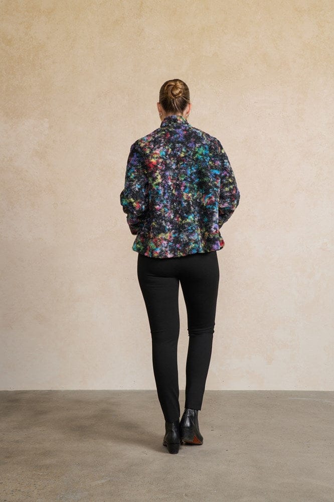 Load image into Gallery viewer, Holmes &amp; Fallon Womens Jacket - Boucle &amp; Pockets - Multi
