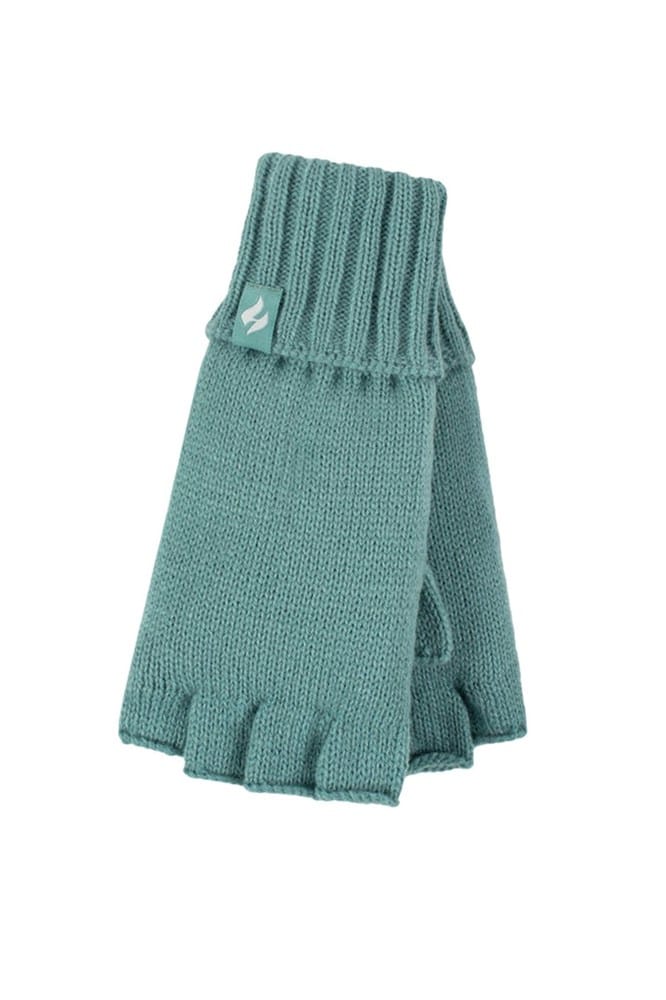 Load image into Gallery viewer, Heat Holders Womens Fingerless Thermal Gloves
