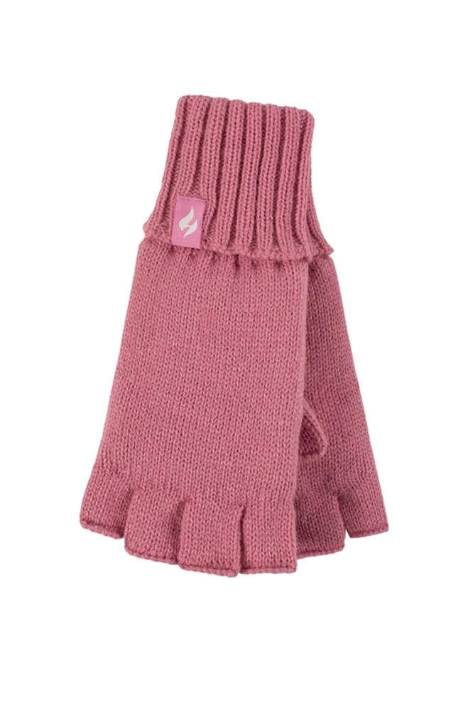 Load image into Gallery viewer, Heat Holders Womens Fingerless Thermal Gloves
