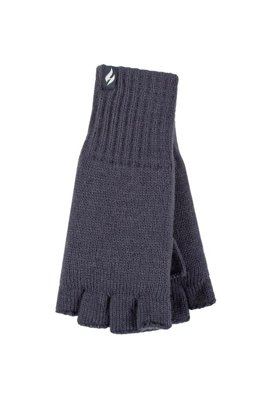 Heat Holders Mens Fingerless Thermal Gloves