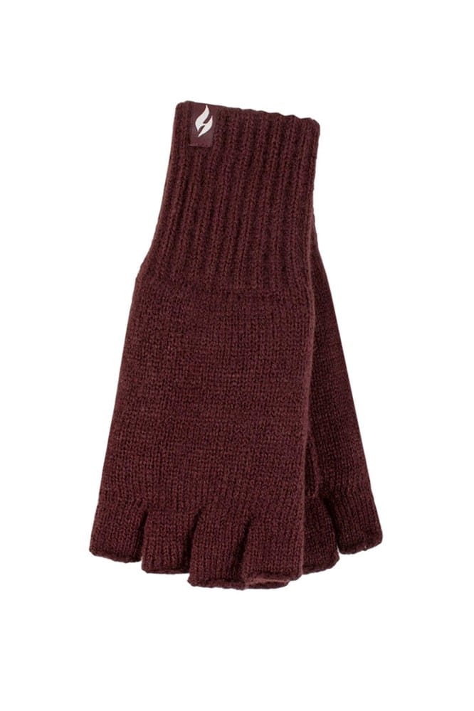 Load image into Gallery viewer, Heat Holders Mens Fingerless Thermal Gloves
