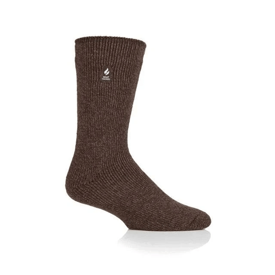 Heat Holders Mens Original Thermal Sock - Chocolate