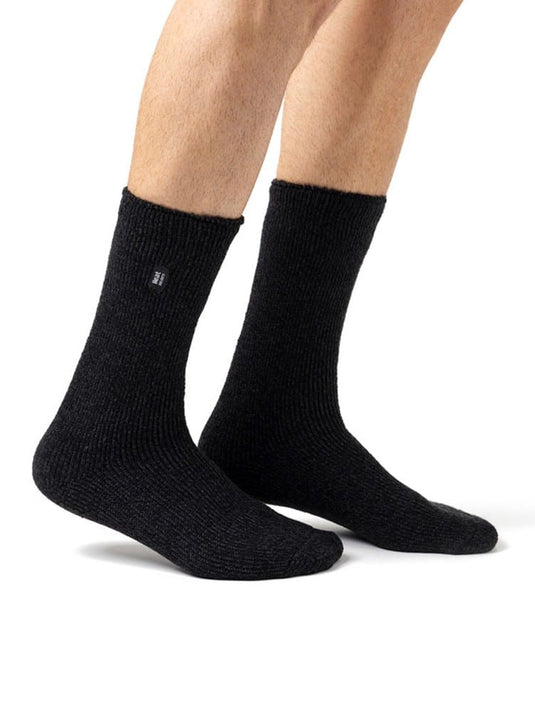 Heat Holders Mens Original Thermal Sock - Chocolate