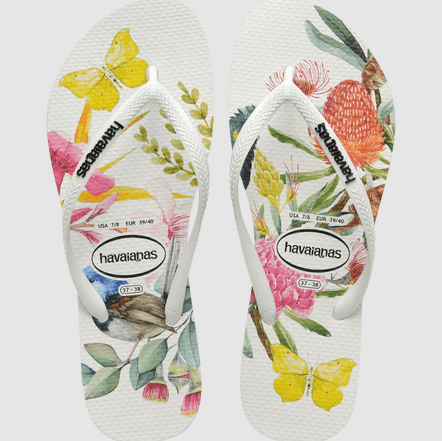 Havaianas Kids Slim Flora Thongs