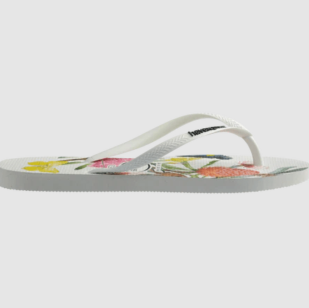Havaianas Womens Slim Flora Thongs