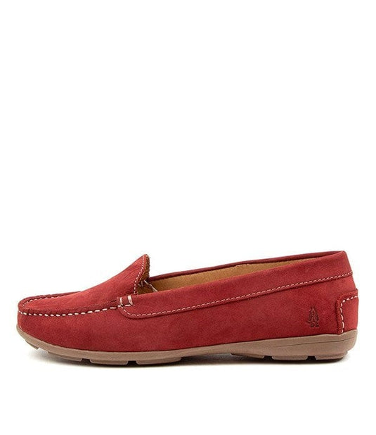 Hush Puppies Womens Renita II Leather Shoes - Ginger Spice