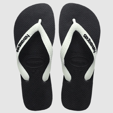 Havaianas Mens Top Original Remix Thongs - Black
