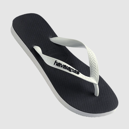Load image into Gallery viewer, Havaianas Mens Top Original Remix Thongs - Black
