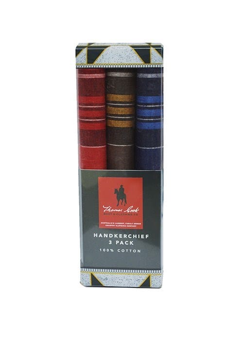 Load image into Gallery viewer, Thomas Cook Handkerchief 3 Pack
