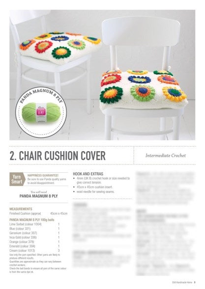 Patons Handmade Home Crochet Book