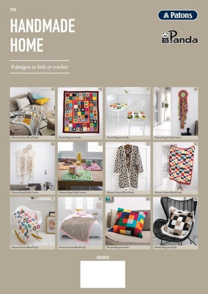 Patons Handmade Home Crochet Book