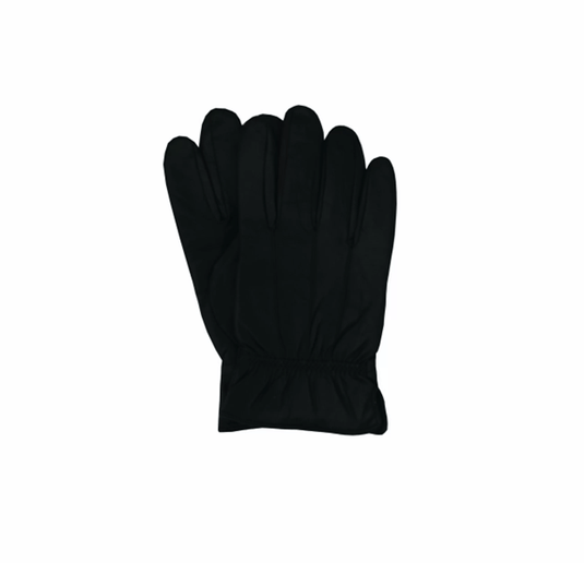 Avenel Mens Sheepskin Gloves  - Black Leather