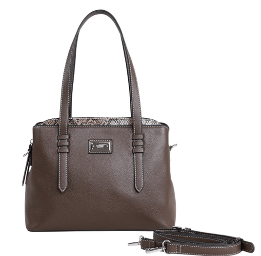 Cellini Sport Helen Satchel - Chocolate