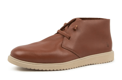 Hush Puppies Mens The Everyday Chukka - Cognac Leather