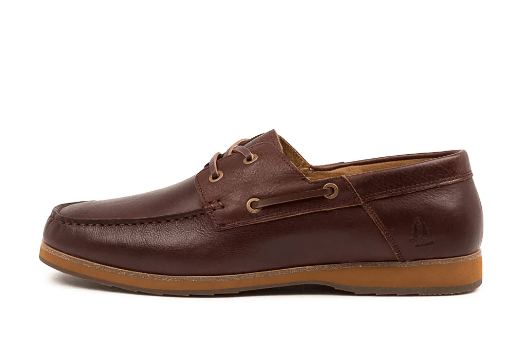 Hush Puppies Mens Lake Shoe - Dark Rum