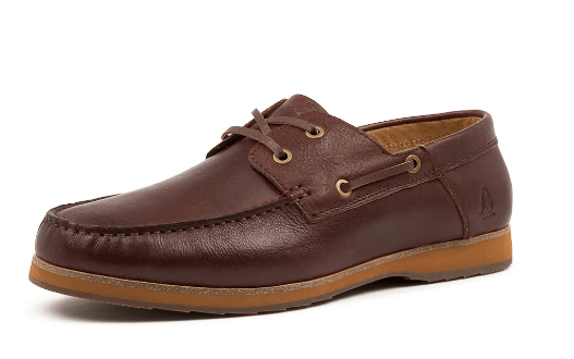 Hush Puppies Mens Lake Shoe - Dark Rum