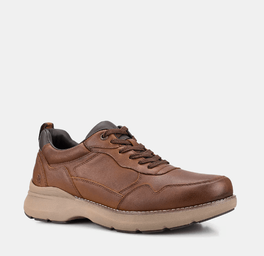 Hush Puppies Mens Ramble Shoe - Tan