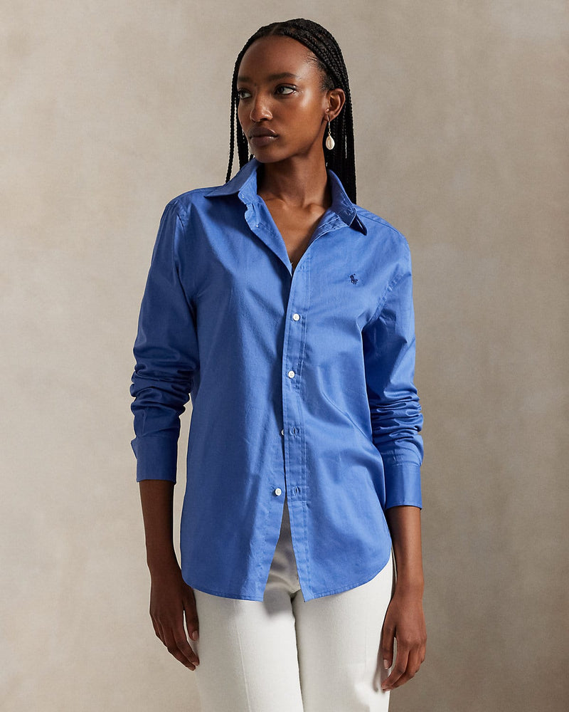 Load image into Gallery viewer, Polo Ralph Lauren Womens Classic Fit Cotton Twill Shirt
