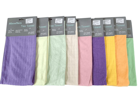 Invitation Microfibre 50x70cm Tea Towels Assorted