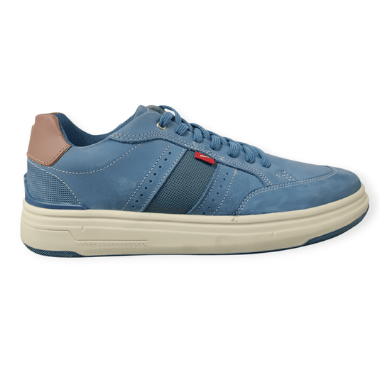Ferracini Mens Noe Leather Shoe - Royal