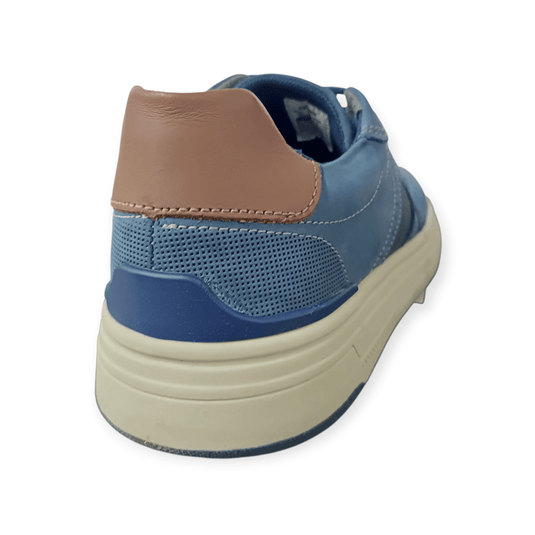 Ferracini Mens Noe Leather Shoe - Royal