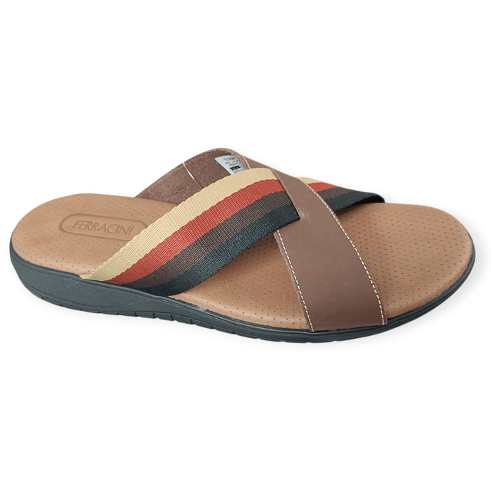 Ferracini Mens Usher Leather Sandals
