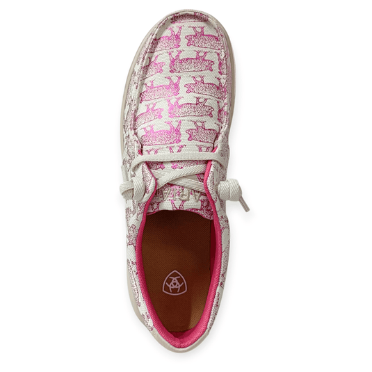 Ariat Womens Hilo Pink Piggy/Aged Tan