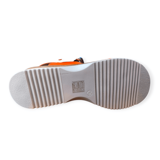 Sundowner Womens Turin Sandal - Orange