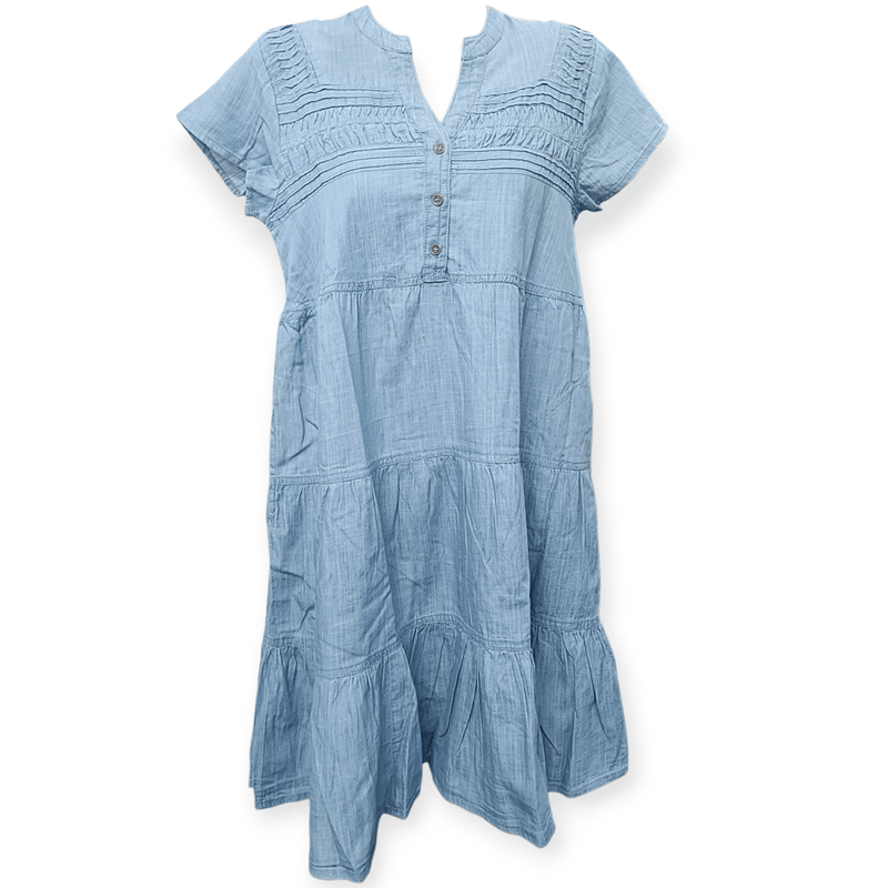 Load image into Gallery viewer, Ibisa Kentucky Tuck Dress - Light
