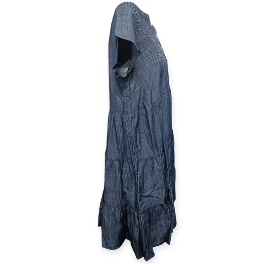 Ibisa Kentucky Tuck Dress - Dark