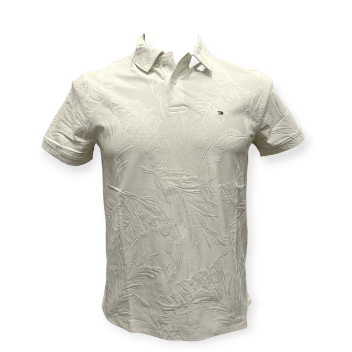 Tommy Hilfiger Mens Flora Jacquard Regular Polo
