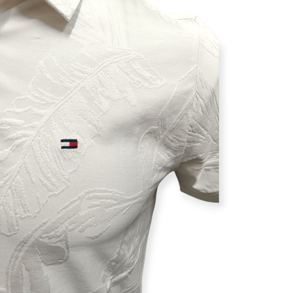 Load image into Gallery viewer, Tommy Hilfiger Mens Flora Jacquard Regular Polo

