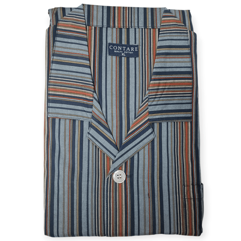 Load image into Gallery viewer, Contare Mens Short Sleeve Pyjama Set - Assorted Colours
