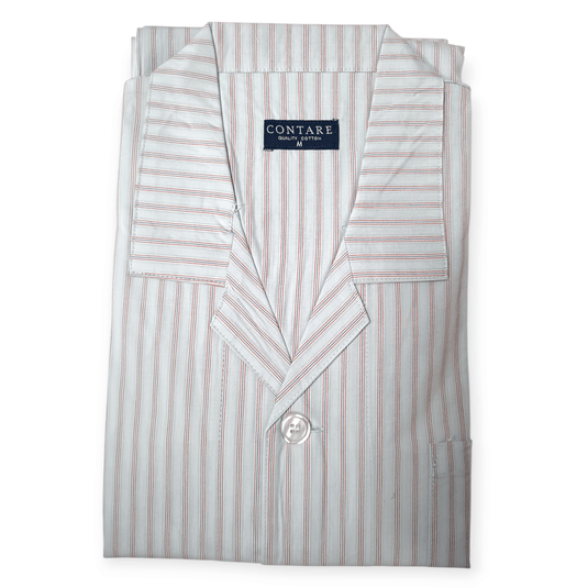 Contare Mens Short Sleeve Pyjama Set - Assorted Colours