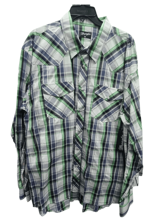 Wrangler Mens Glenbrook Long Sleeve Shirt